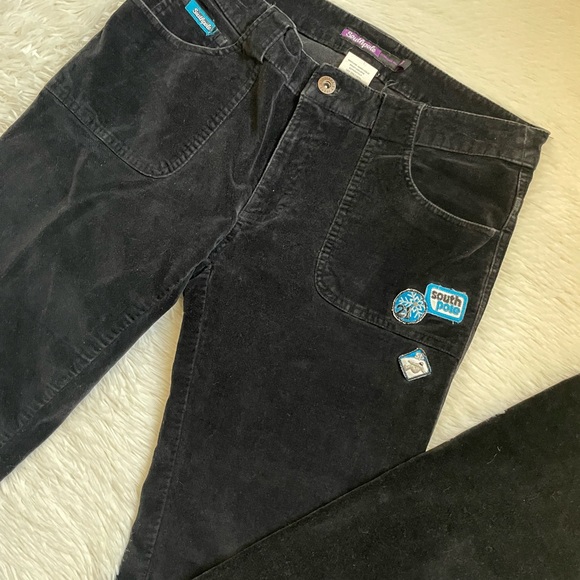 Y2k South Pole velvet womens pants - Picture 7 of 14